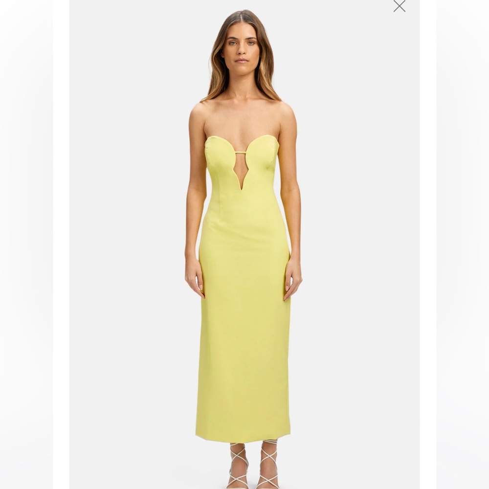 Bardot Elena Dress Yellow